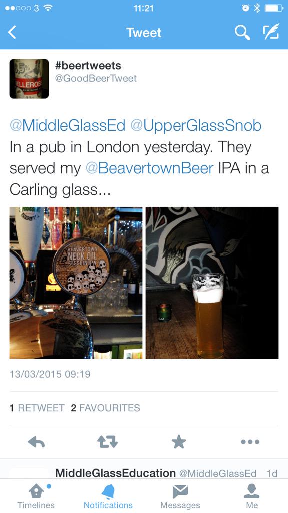 MiddleGlassEd's tweet photo. #salivationarmy brand standards division = job done @WorkinGlassHero @UpperGlassSnob @GoodBeerTweet @BeerGlassphemy http://t.co/Zfj292kUNC