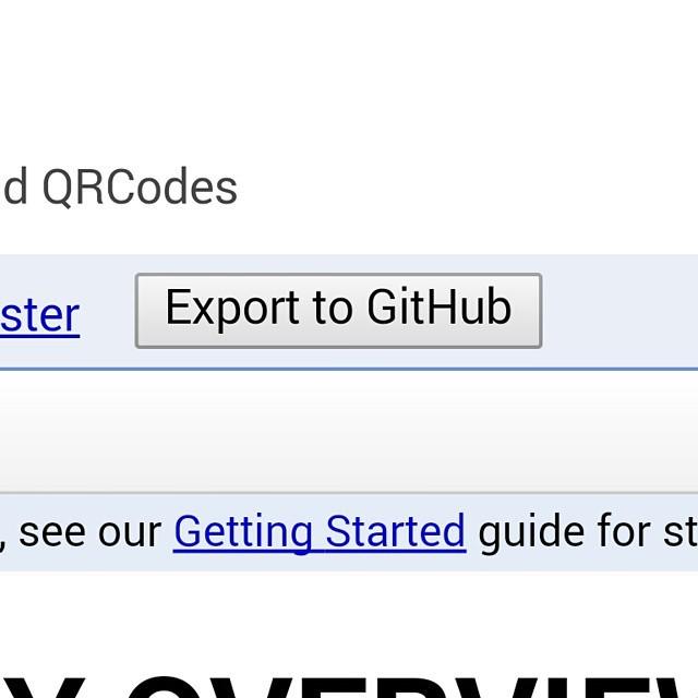 4stagi's tweet image. Export to GitHub button. #GoogleCode