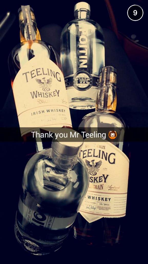 NiamhScally2's tweet photo. Had a fantastic morning with the Godfather of Irish whiskey Mr. John Teeling🙌 @c_mennis http://t.co/eW0JFWArBG