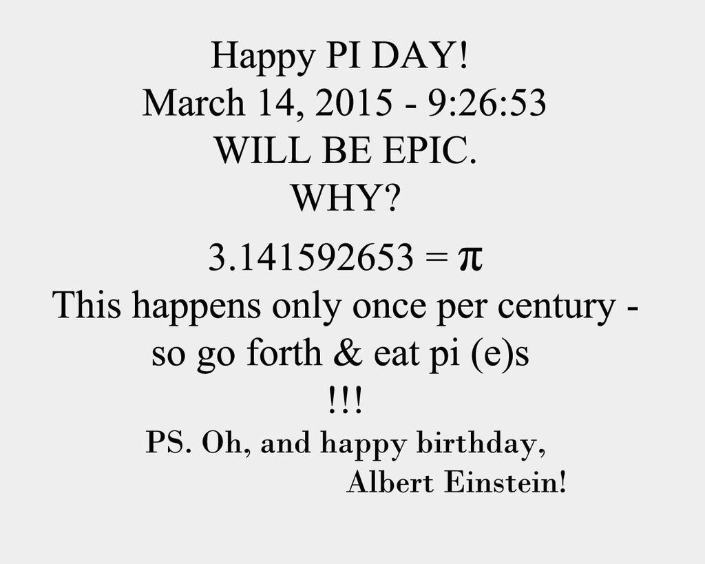 TheRealSheldonC's tweet photo. Happy Pi Day. #PiDay http://t.co/ic8sCDvIWU