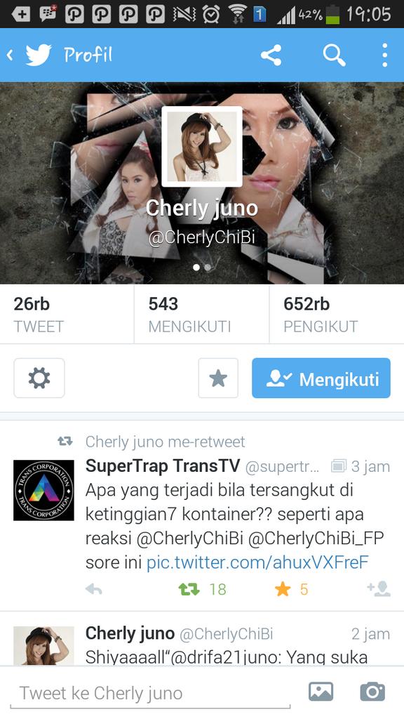 CherlyChiBi♥ tweet media
