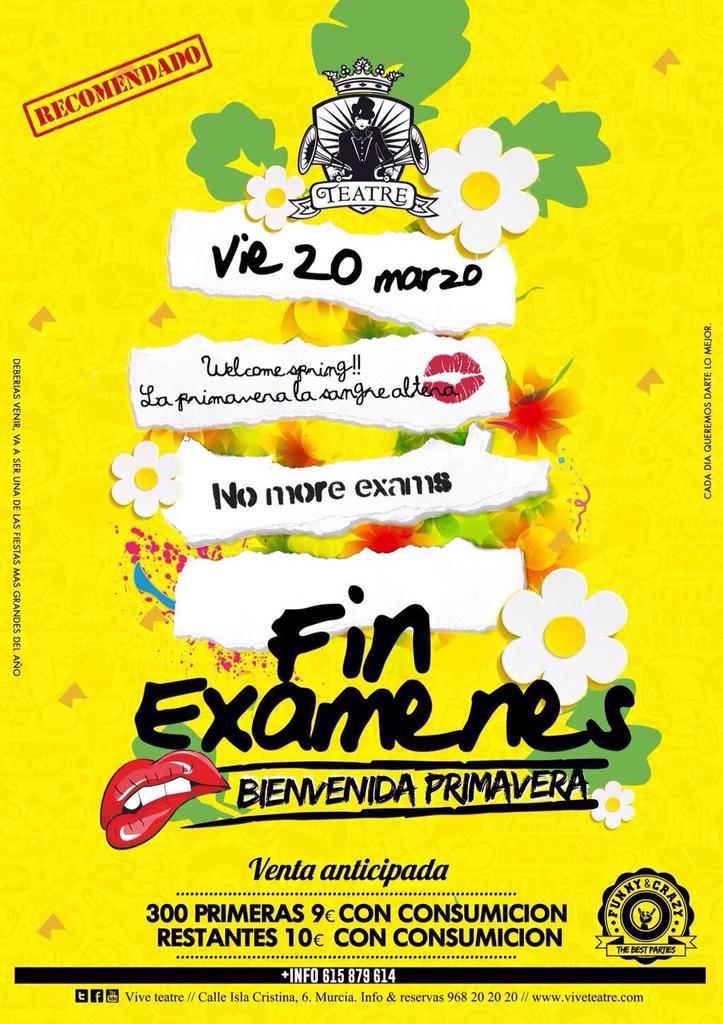 ENTRADASMURCIA's tweet photo. Entradas de TEATRE a  9€ hasta el martes, daros prisa antes de que suban o se agoten!! Pidesela a tu RRRP!!!! 
RT !!! http://t.co/GfDQBP9Lc8