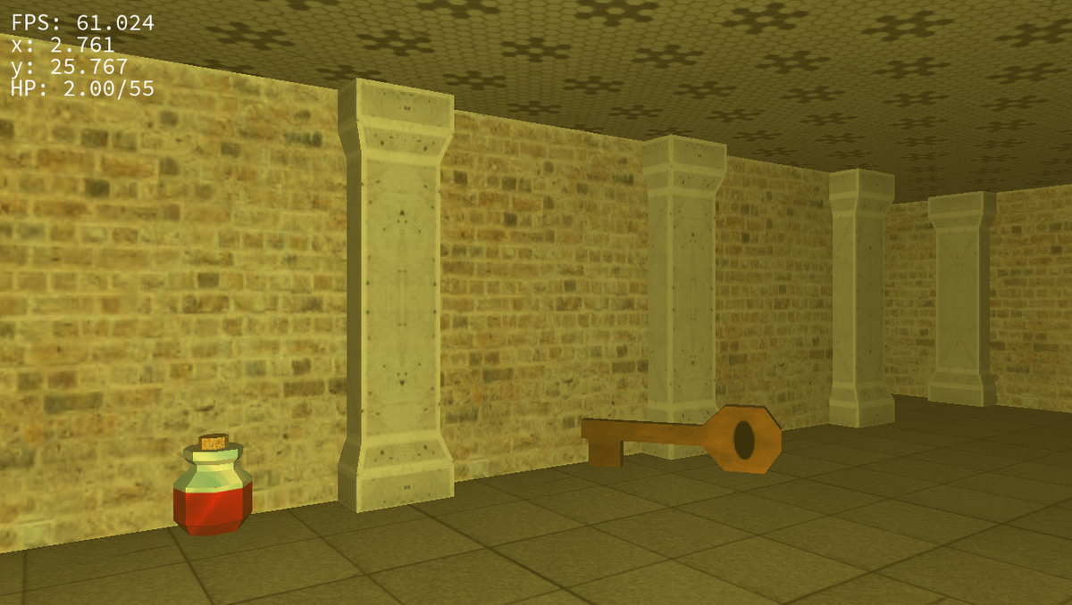 wasar26's tweet photo. Added blood. My 4th day of #7DRL #gamedev http://t.co/6f6fcDUQny