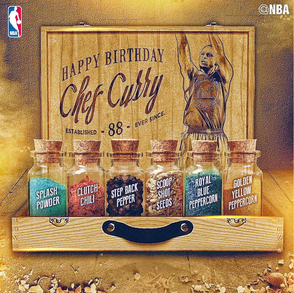 Scoop shot seeds                       -          Join us in wishing Stephen Curry a HAPPY BIRTHDAY 