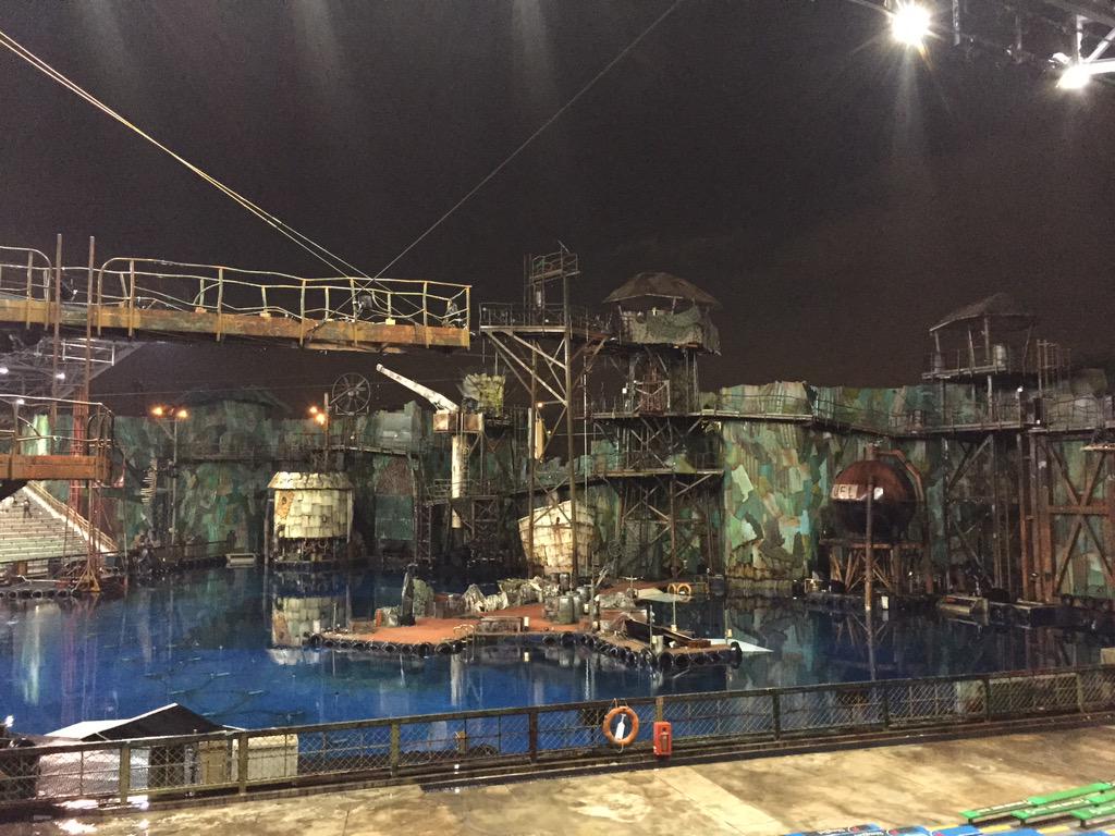 MIAJADesign's tweet photo. Let the show begin! #Waterworld #UniversalStudios http://t.co/G6funG9H8z