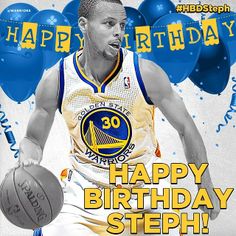 Hoy cumple 27 años Wardell Stephen Curry II, Happy Birthday MVP 