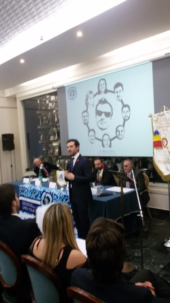 2100Rotaract's tweet photo. In bocca al lupo all'RRD incoming Stefano Scarpa #side2100 http://t.co/b1vvmLRa2d