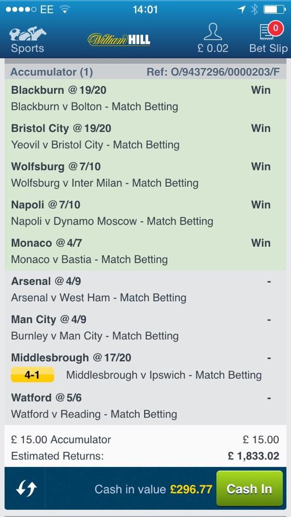 M_L_RICHARDS's tweet photo. Hold on for this?? @FootyAccums #TeamFA http://t.co/lY9QhJvriV