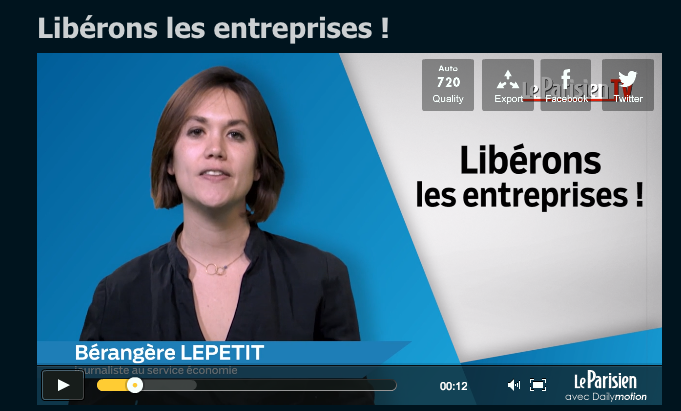 Vidéo d’1mn sur la #lentrepriselibérée. Ce n’est plus une tendance mais un mouvement de fond.
<a href="/le_Parisien/">Le Parisien</a>