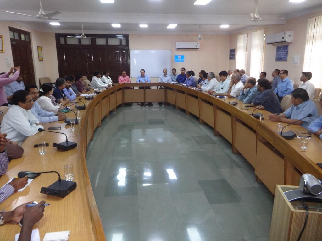 Interaction of Hon'ble Administrator with industrialists so as to solve the problems faced by industries,