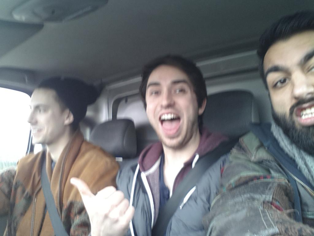 RAWSCHAC's tweet photo. Off to play a gig in Edinburgh #Rawschac #2015 #Saturday #Bugaloo http://t.co/a1LzM43sA4