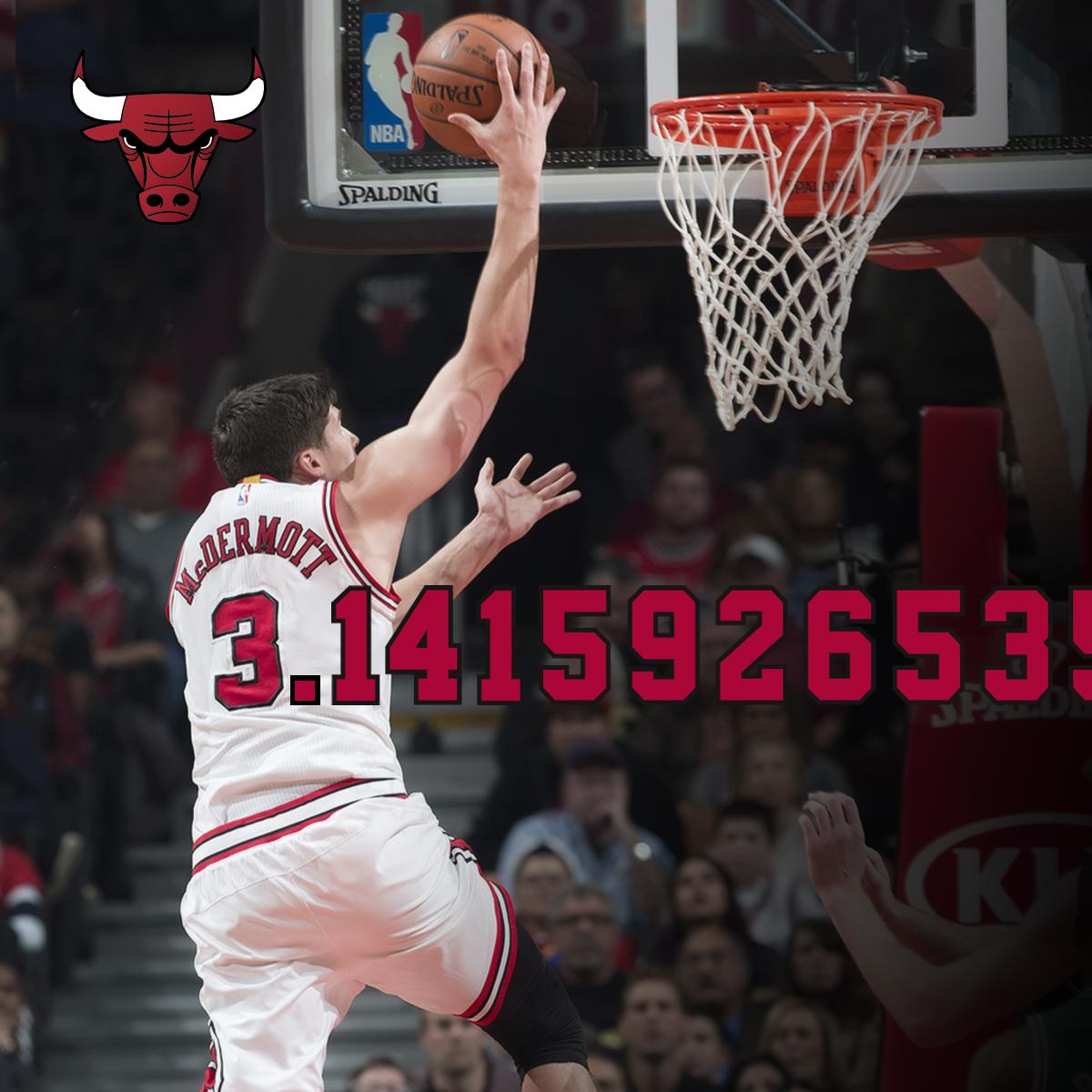 chicagobulls's tweet image. Happy Pi Day, everyone! 3.14.15 #PiDay #PiDay2015