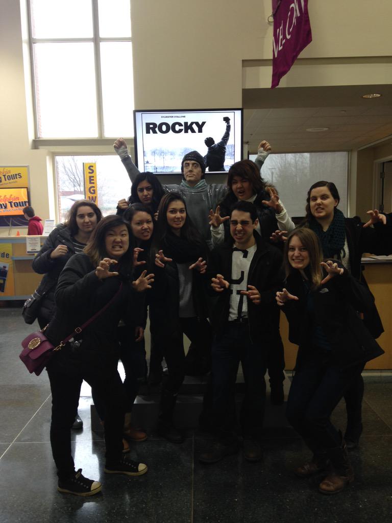 MsRuthYe's tweet photo. Being #ASBeastly with Rocky! #buasb #PhillyfuntimesASB http://t.co/tgb8wJUvKA
