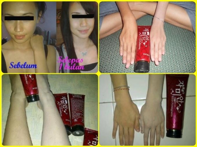 REDPOMESPF 50 (300 gr) Whitening lotion. kulit putih impianmu segera kamu miliki | Rp.45.000 | SMS/WA 0896-7703-8015