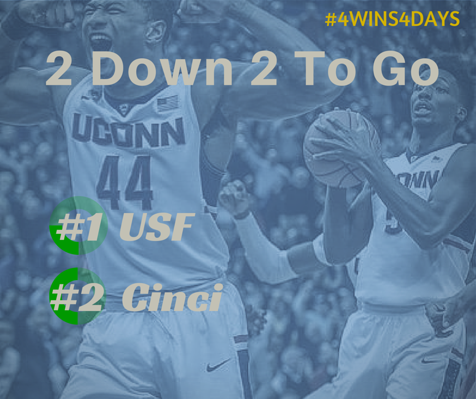 UCHuskiesdotcom's tweet photo. #uconnbasketball #4wins4days http://t.co/NXDkzo5aWy