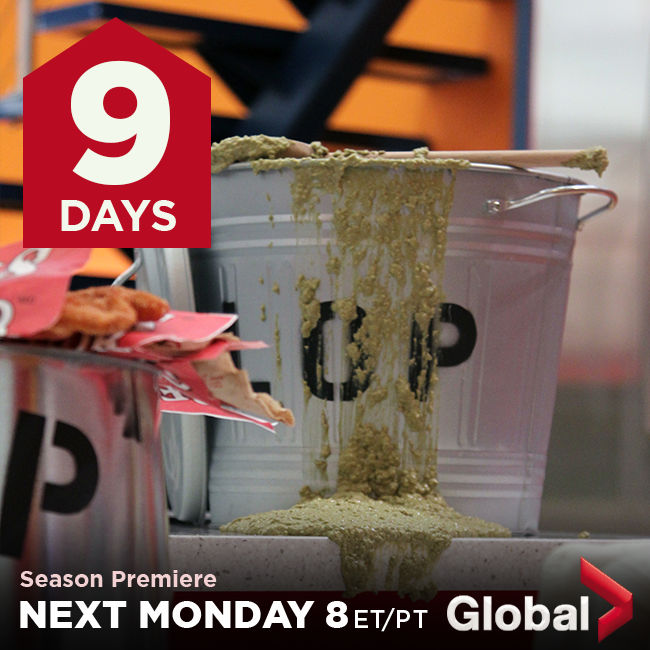 BigBrotherCA's tweet photo. Some sloppy single digits in our countdown to #BBCAN3! http://t.co/jXyAlrzhna