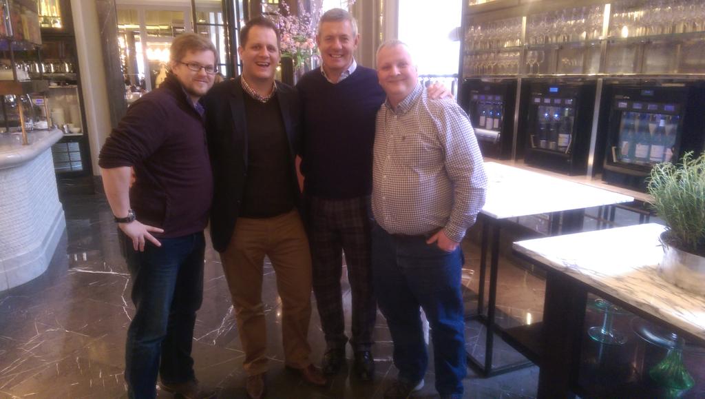 Great day out with a true gentleman. Thanks to the <a href="/OFSCBT/">Oliver Fisher SCBT</a> for an amazing auction prize with a true legend. <a href="/BBC5LSX/">5 live sports extra</a>