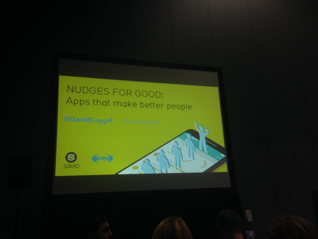 davidcaygill's tweet image. Here we go, about to kick off #nudgeapps in ballroom B for #sxsw