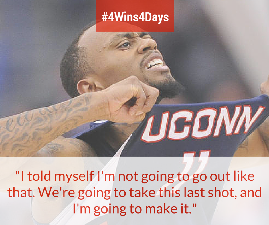 UCHuskiesdotcom's tweet photo. Tulsa up next. Let's do this #uconn.  #4wins4days #MarchMadness http://t.co/YmHyuxbI8a