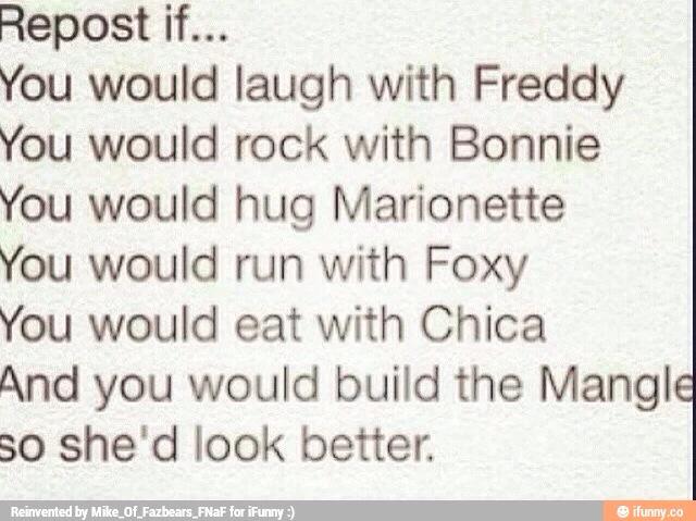 FNAF_Gifs's tweet image. RT RT RT 💗