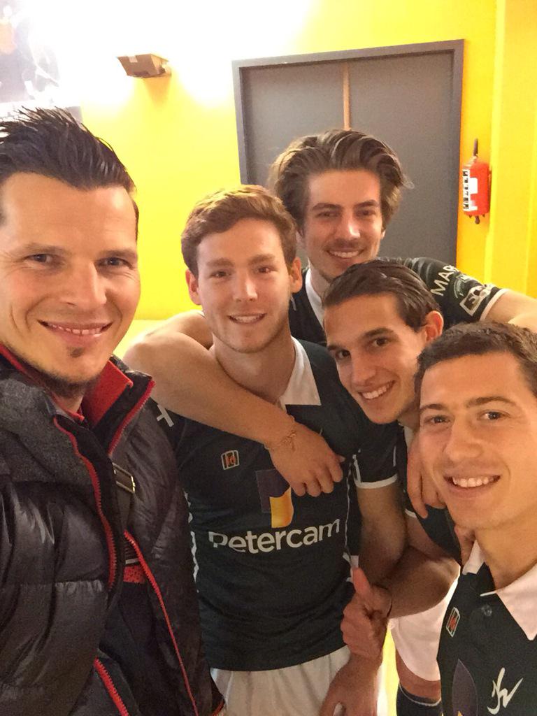 Au DaVinci Fitness en bonne compagnie 😎⚽️ #BigDan #wadustyle <a href="/GauthierBoccard/">Gauthier Boccard</a> <a href="/nicodumont4/">Dumont Nicolas</a> <a href="/ViviLockwood/">Viktor Lockwood</a> <a href="/JJDohmen7/">John-John Dohmen</a>