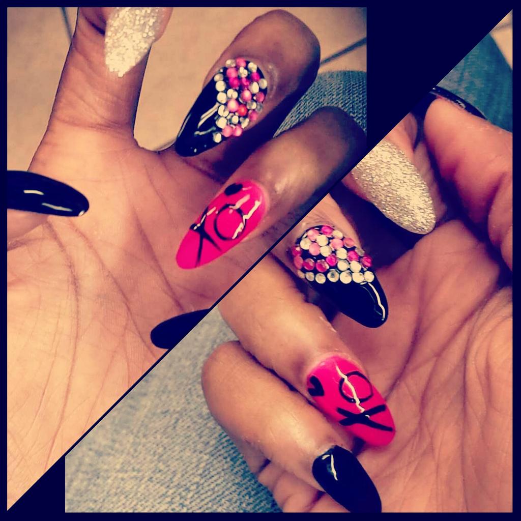 xAsiaNicole_'s tweet image. | Simple Look' 💕  #Montevallo #NailStar