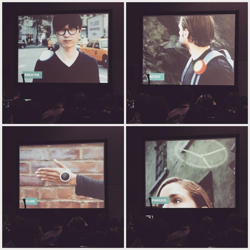 MaryEliseChavez's tweet image. Wearable drones w/ @atpruden of Frog Design; they behave like smartphones but can perform physical tasks. #SXSW