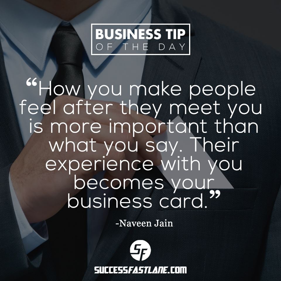 SuccessFastlane.com (@successfastlane) on Twitter photo Your Business Tip Of The Day. -<a href="/Naveen_Jain_CEO/">Naveen Jain</a> #Quote via SuccessFastlane.com #WiseWords #GoodVibes #Startups Your Business Tip Of The Day. -<a href="/Naveen_Jain_CEO/">Naveen Jain</a> #Quote via SuccessFastlane.com #WiseWords #GoodVibes #Startups