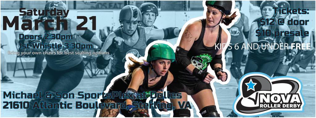 One more week until our first bout this season. Who's coming? facebook.com/events/3973124…