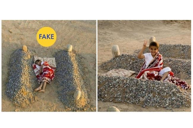 KompasTV's tweet photo. 6. Ternyata foto anak Suriah yg tidur di kuburan orangtuanya dirancang fotografer Abdul Aziz al-Otaibi. #KompasTrivia http://t.co/dR1pSIYHC0