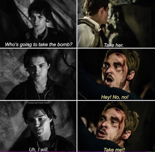 The100Geek's tweet photo. This just proves #Wicken is real. He diddn't stall! http://t.co/8P3aiGWADm