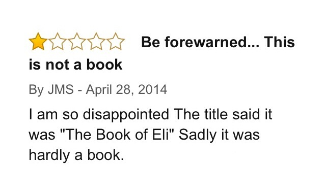 skntd's tweet image. “@AmznMovieRevws: The Book of Eli. http://t.co/KPKucV8w4F” @KJDEWOLF