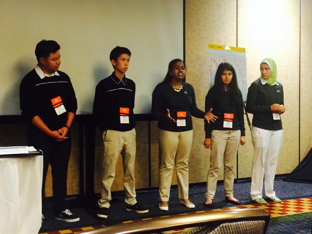 FirstTeeCV's tweet image. The 5 Outstanding @TheFirstTee Participants from the Pacific Region. Young people inspiring adults. Awesome to see.