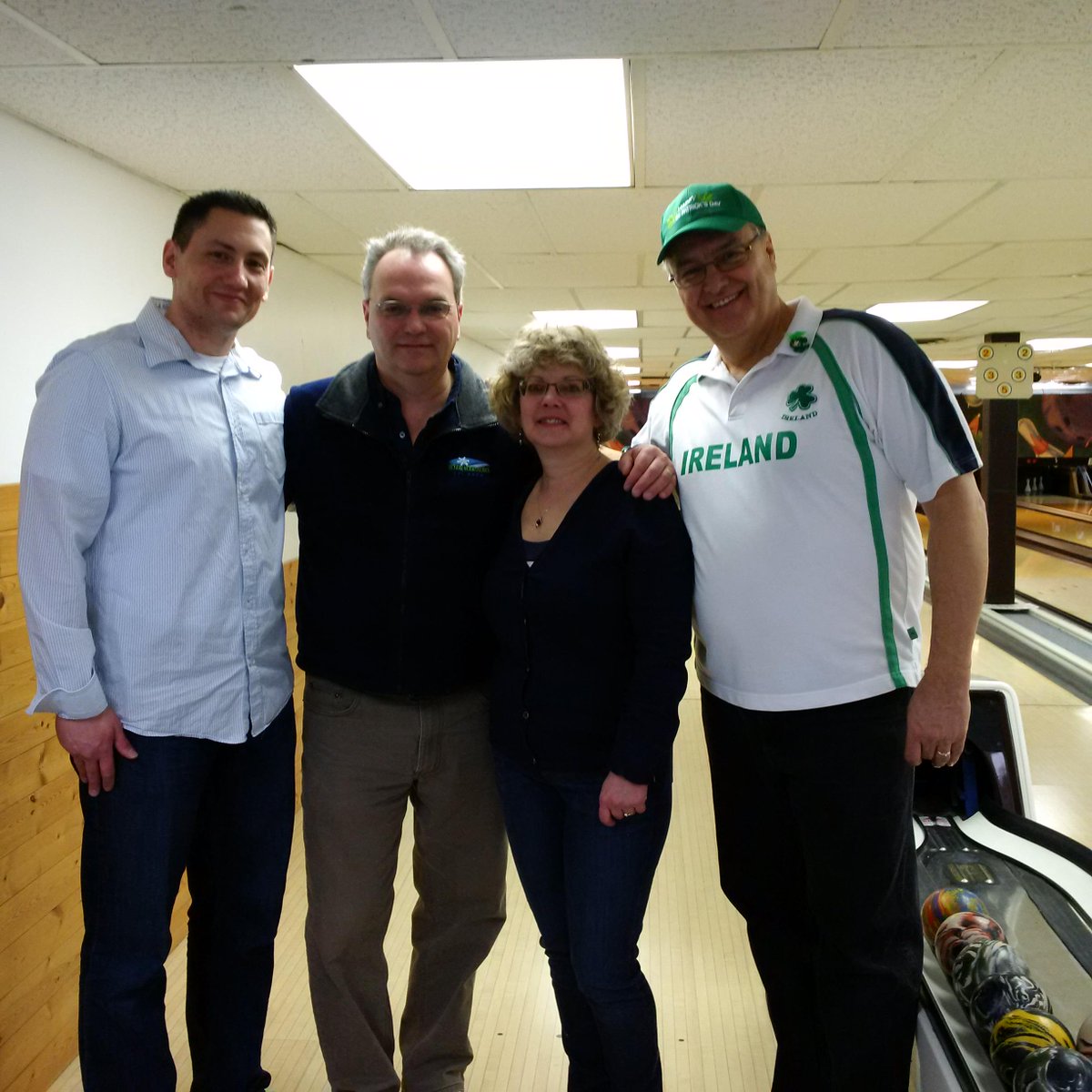 Jamie_Schmale's tweet image. In Minden this morning for Haliburton Highlands Land Trust's first annual Keep it Green, St. Patrick's Day BowlO Thon