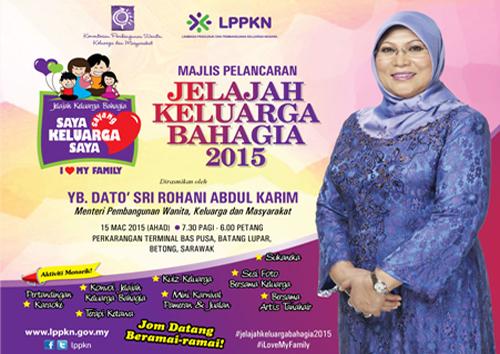 DSRKcomms's tweet photo. Assalamulaikum &amp; slmt pagi semua,pagi ini akan berlangsung perasmian Mjls Plncrn Jelajah Kluarga Bahagia 2015 di Pusa http://t.co/ilWu9AwGac