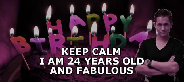 Ik ben jarig!!! #jarig #24Jaar #proficiat #HappyBirthday #hiephiephoera woehoee