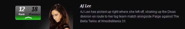 chaimalovesaj's tweet photo. Stay the best ever..@WWEAJLee http://t.co/spL7c05qVK