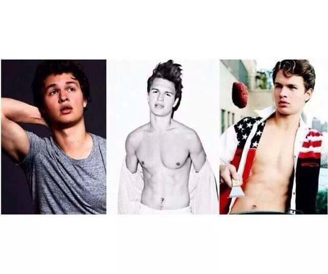 Happy birthday going out to my boyfriend, Ansel Elgort! Love you babe.     