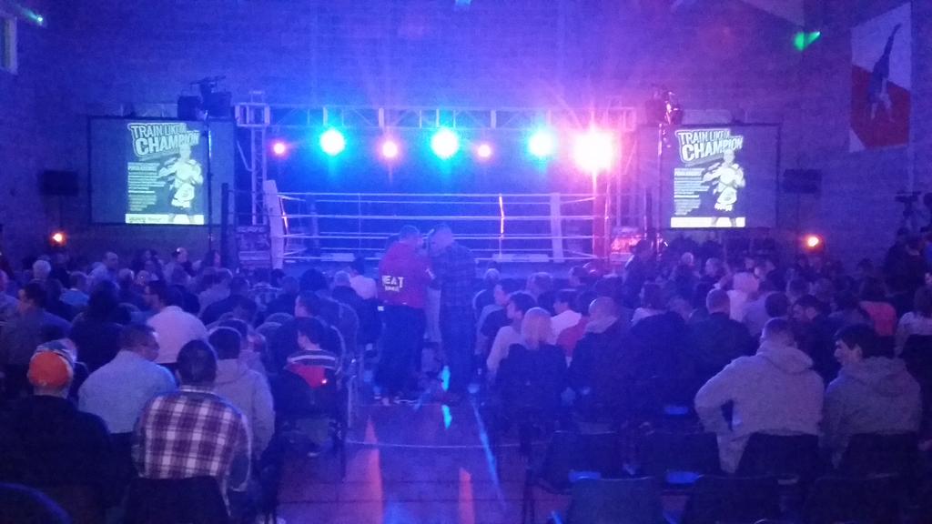 ISKA_Europe's tweet photo. Also most time to rock Derry venue filling up nicely #kickboxing #strike #fighter #thaiboxing #k1 #iska # Derry http://t.co/ITyDRiFwpu
