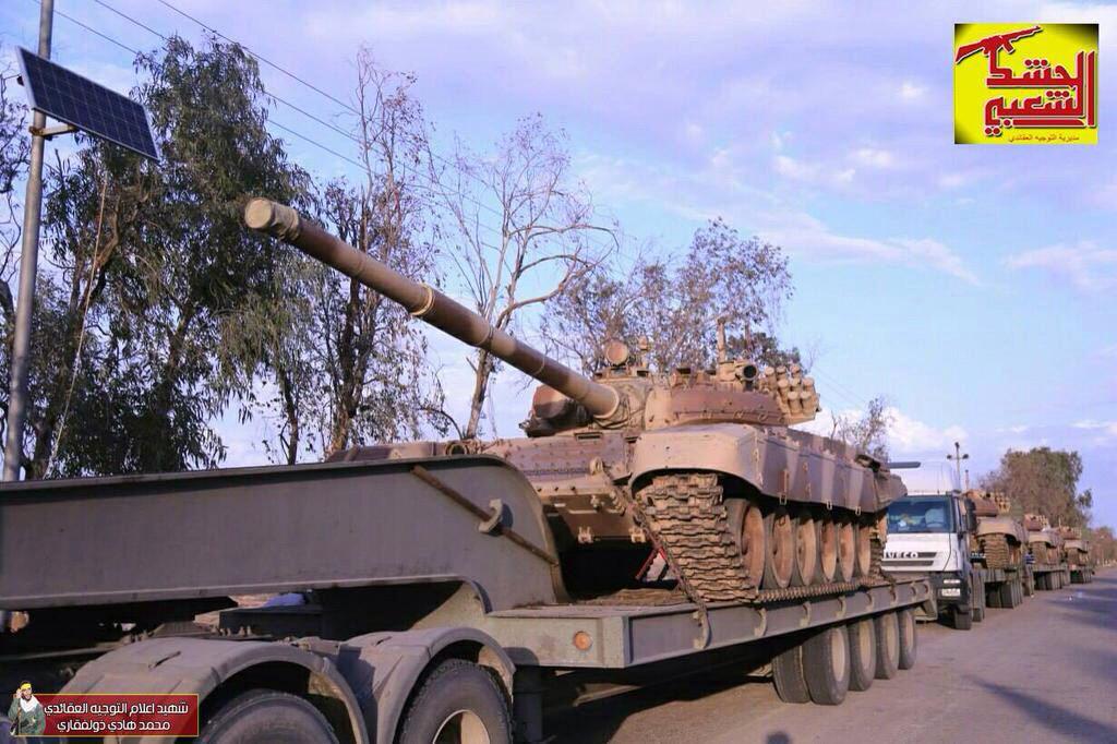 دبابات T-72 ايرانيه داخل العراق !! CAFFrR7WYAAgAyh