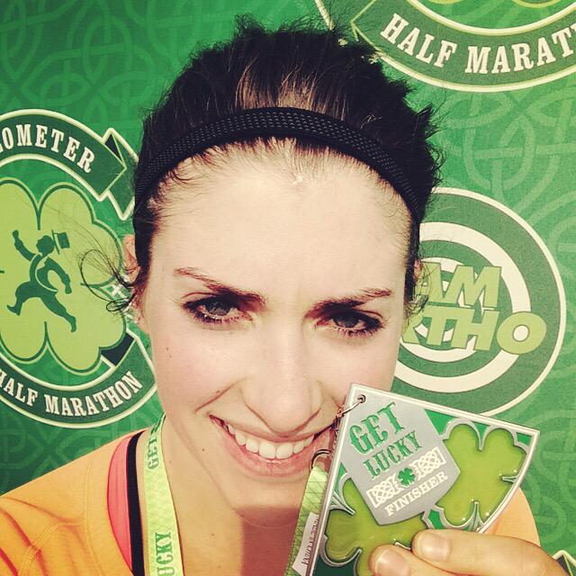 kianajuneweber's tweet image. Well, I did it! #Chicago #HalfMarathon - #turtlepace, but happy to have done it.  #GetLucky #summertrainingbegins!