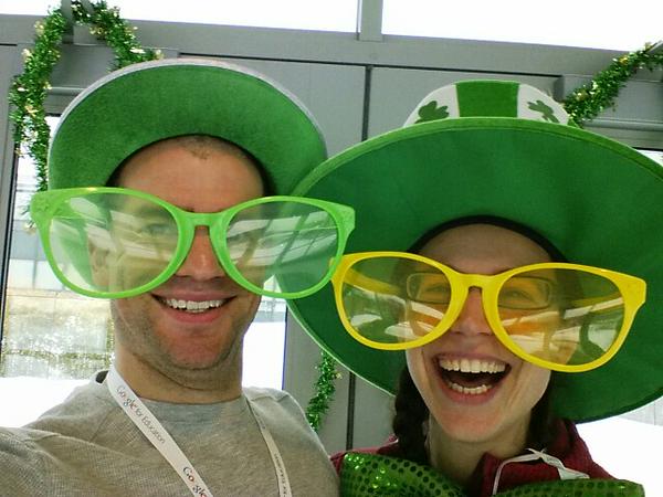 MsKennedyAB's tweet photo. Living it up at #gafesummit @paercival http://t.co/1kLvPDLNri