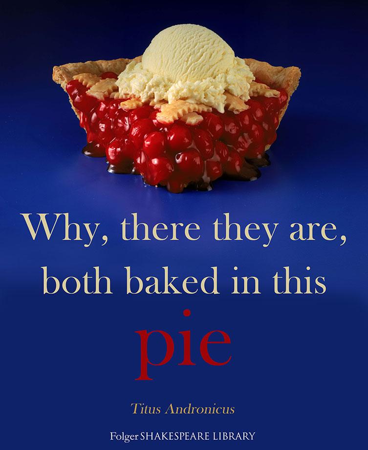 FolgerLibrary's tweet photo. "Why, there they are, both bakèd in this pie, Whereof their mother daintily hath fed" http://t.co/brMsGfkIkr #PiDay http://t.co/3ARRAlQb6n