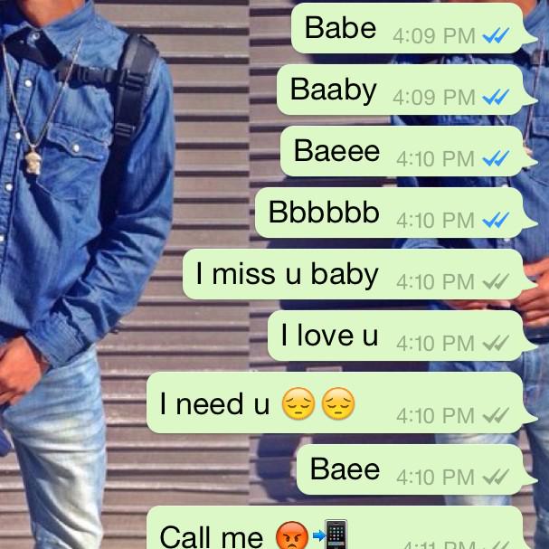 Ty_Carter0's tweet photo. Where my Bae? 😫😫😫😫 I need my boyfriend http://t.co/f4oZ6rY4KL