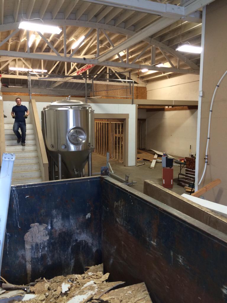 OneNationBeer's tweet image. Demo and construction has begun!