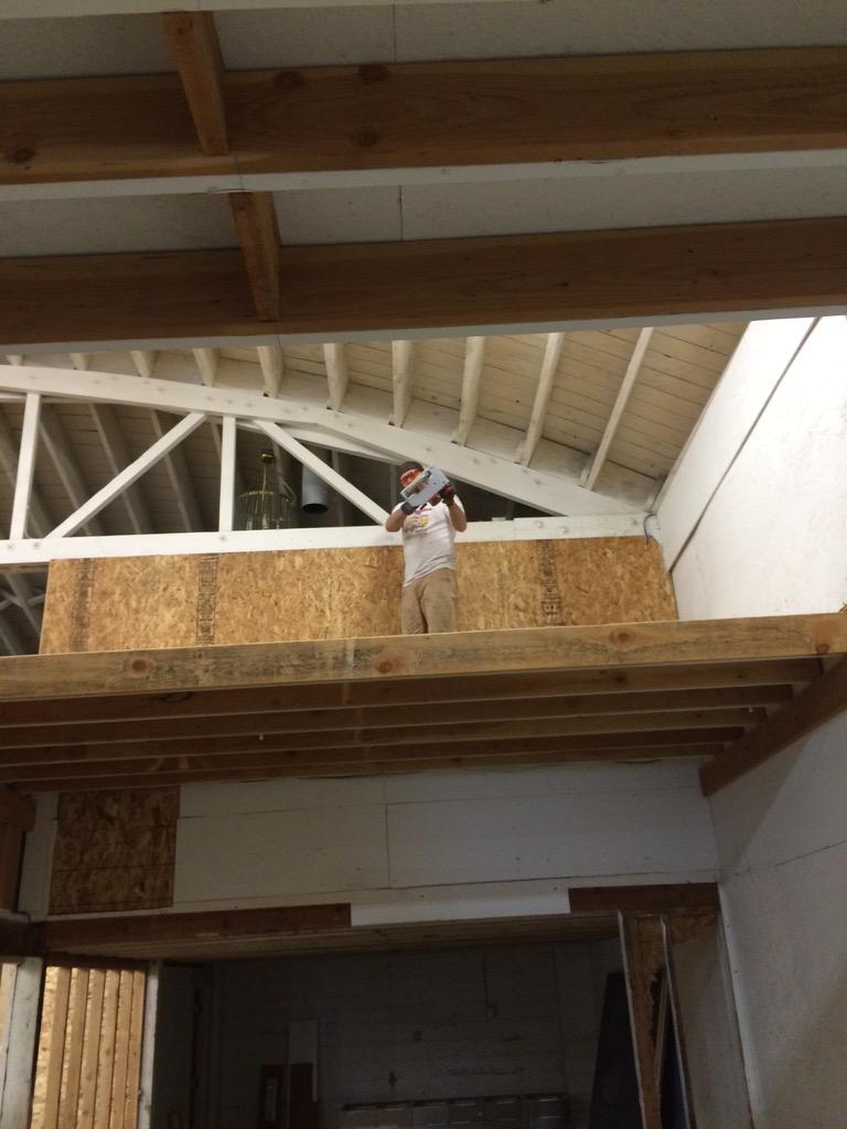 OneNationBeer's tweet image. Demo and construction has begun!