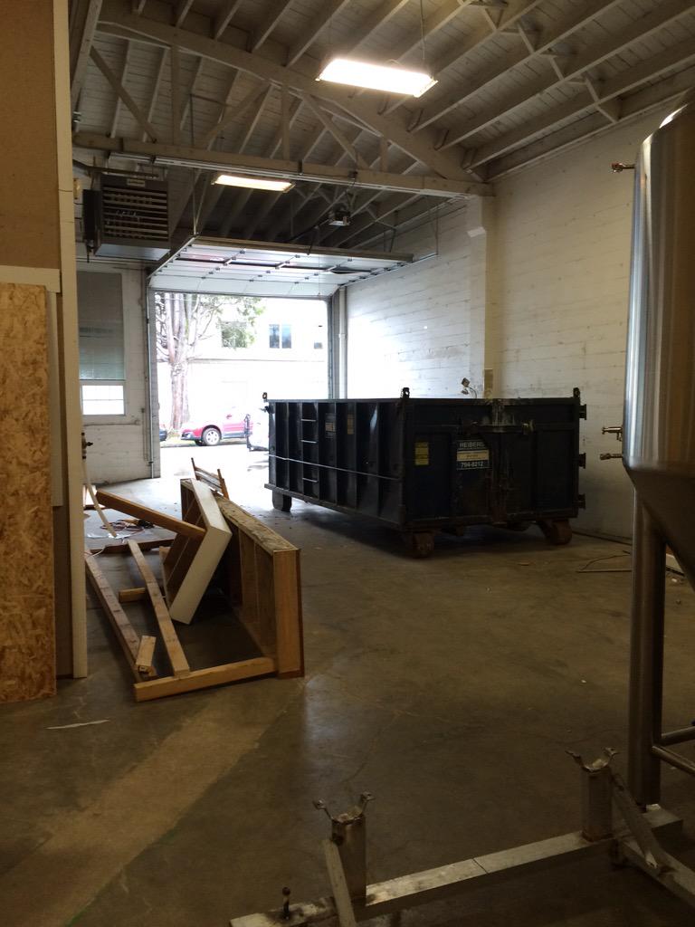 OneNationBeer's tweet image. Demo and construction has begun!