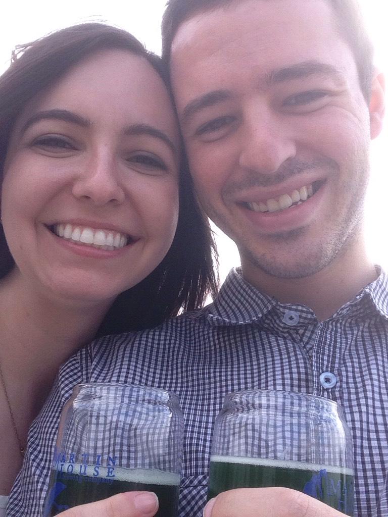 cns49's tweet image. Never too early for green beer @ndenn511 @MartinHouseBrew