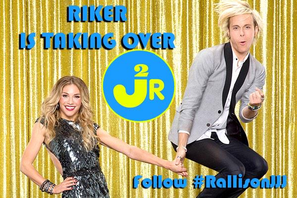 RikerLynch's tweet image. So I’m taking over @justjaredjr each week while I’m on DWTS! 😎 follow me and Allison all season using #RallisonJJJ