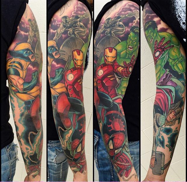 Top 32 Superpower Avenger Tattoo Design Ideas 2023 Updated  Saved Tattoo
